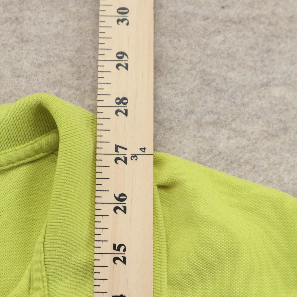 Polo Ralph Lauren Shirt XL Classic Fit Modern Lime Green Pique Pony Logo